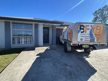 A BFYB service ute at a job in the New England