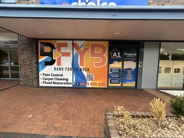 A BFYB service ute at a job in the New England